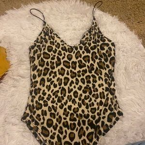 Marshals cheetah print body suit